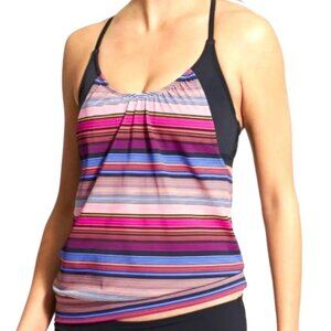 Athleta Blousy Tankini Top